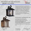 Миниатюра фото настенный фонарь reluce 08287-9.2-001u bkg | 220svet.ru