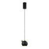 Миниатюра фото подвесной светодиодный светильник crystal lux amigo sp led black | 220svet.ru