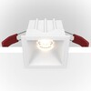 Миниатюра фото встраиваемый светильник maytoni alfa led dl043-01-10w3k-d-sq-w | 220svet.ru