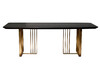 Миниатюра фото стол обеденный garda decor 58db-18369-300stol/ob | 220svet.ru