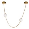 Миниатюра фото подвесной светодиодный светильник loft it embrace 10242/600 gold | 220svet.ru