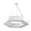 Миниатюра фото подвесной светодиодный cветильник эра hexagon spo-123-w-40k-045 45вт 4000к белый б0050554 | 220svet.ru