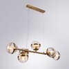Миниатюра фото подвесная люстра arte lamp delacrua a7770sp-6pb | 220svet.ru