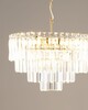 Миниатюра фото подвесная люстра moderli crystal v10738-9p | 220svet.ru