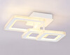 Миниатюра фото потолочная светодиодная люстра с пультом ду ambrella light acrylica fa8877 | 220svet.ru