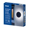 Миниатюра фото уличный накладной светильник uniel ulu-p35r-15w/3000k+4000k+6500k/d22 ip65 black ul-00013633 | 220svet.ru