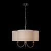 Миниатюра фото подвесная люстра loft it silence 10303p nickel | 220svet.ru