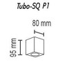 Миниатюра фото потолочный светильник topdecor tubo8 sq p1 26 | 220svet.ru
