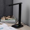 Миниатюра фото настольная лампа эра nled-502-11w-bk б0057195 | 220svet.ru