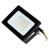 Миниатюра фото прожектор светодиодный volpe 20w/3000k ip65 220-240v black ul-00011633 | 220svet.ru