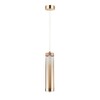 Миниатюра фото подвесной светодиодный светильник indigo rilucente 11061/1p gold v000149l | 220svet.ru