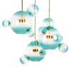 Миниатюра фото подвесная светодиодная люстра loft it 2027-d3 blue | 220svet.ru