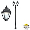 Миниатюра фото парковый фонарь fumagalli tabor ofir/simon 2l  u33.205.r20.axh27 | 220svet.ru