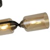 Миниатюра фото потолочная люстра illumico il8148-4cou-79 bk br | 220svet.ru
