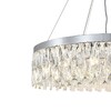 Миниатюра фото подвесная люстра indigo anna v12029/18p chrome v000498 | 220svet.ru