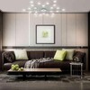 Миниатюра фото потолочная люстра escada starfall 2109/1 chrome | 220svet.ru