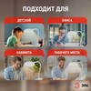 Миниатюра фото настольная лампа аккумуляторная эра nled-513-6w-w б0057209 | 220svet.ru