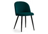 Миниатюра фото обеденная группа woodville cельда black / green 579063 | 220svet.ru