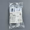 Миниатюра фото провод uniel ucx-pt2/l10-300 white 1 sticker ul-00009615 | 220svet.ru