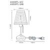 Миниатюра фото настольная лампа arte lamp marriot a5039tl-1ab | 220svet.ru
