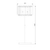 Миниатюра фото торшер bogates 01107/4 | 220svet.ru