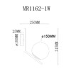 Миниатюра фото бра myfar pierre mr1162-1w | 220svet.ru