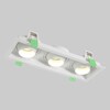 Миниатюра фото встраиваемый светильник crystal lux clt 069c3 wh | 220svet.ru