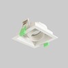 Миниатюра фото встраиваемый светильник crystal lux clt 069c1 wh | 220svet.ru