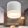 Миниатюра фото настенно-потолочный светильник эра ol37 wh б0056385 | 220svet.ru
