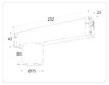Миниатюра фото трековый светодиодный светильник ambrella light track system magnetic 220v gl1242 | 220svet.ru