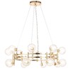 Миниатюра фото подвесная люстра crystal lux luxury sp16 gold | 220svet.ru