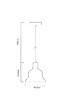 Миниатюра фото подвесной светильник arte lamp amiata a4255sp-1sm | 220svet.ru