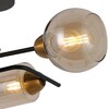 Миниатюра фото потолочная люстра illumico il8243-4cou-79 bk br | 220svet.ru