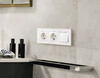 Миниатюра фото рамка 2-постовая ambrella volt alfa grand af930102 | 220svet.ru