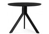 Миниатюра фото керамический стол woodville том 90 черный мрамор shakespeare black 612160 | 220svet.ru