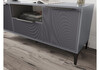 Миниатюра фото тв-тумба woodville иадама графит  601112 | 220svet.ru