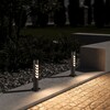 Миниатюра фото ландшафтный светодиодный светильник elektrostandard smile 35188/s черный a070022 | 220svet.ru