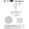 Миниатюра фото подвесная люстра omnilux casanuova oml-52603-12 | 220svet.ru