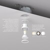 Миниатюра фото встраиваемый светильник denkirs inviz dk2080-wh | 220svet.ru