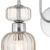 Миниатюра фото бра escada gloss 1141/1a chrome/beige | 220svet.ru