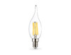 Миниатюра фото светодиодная лампа свеча на ветру e14 15w 4000k ambrella light bulbing 351524 | 220svet.ru