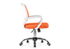 Миниатюра фото компьютерное кресло woodville ergoplus orange / white 15373 | 220svet.ru