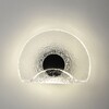 Миниатюра фото настенный светодиодный светильник crystal lux wave ap6w led transparent | 220svet.ru