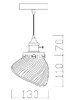 Миниатюра фото подвесной светильник imperium loft sea shell 74864-22 | 220svet.ru