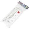 Миниатюра фото удлинитель uniel ultra 3гн х 5м б/з s-cu3-5b white ul-00009996 | 220svet.ru