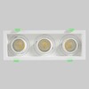 Миниатюра фото встраиваемый светильник crystal lux clt 069c3 wh | 220svet.ru