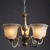 Миниатюра фото подвесная люстра arte lamp 1 a1032lm-5wg | 220svet.ru