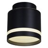 Миниатюра фото потолочный светильник reluce 53001-9.5-001il gx53+led3w bk | 220svet.ru