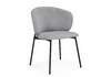 Миниатюра фото стул на металлокаркасе woodville рикко серый (81 cloud) / черный 674677 | 220svet.ru