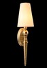 Миниатюра фото бра crystal per ap1 brass/beige | 220svet.ru